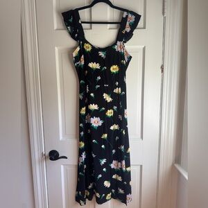 loft pink corduroy dress Pink Corduroy Midi Dress Mint Velvet